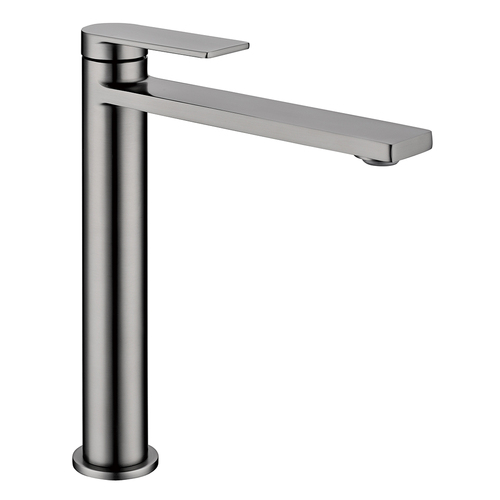 Pradus Cresta Tall Series Basin Mixer - Gun Metal